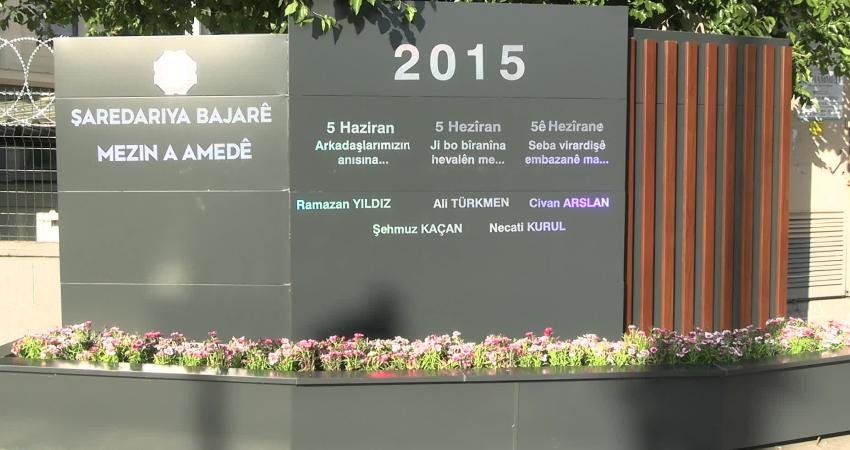 Diyarbakır'da 5 Haziran 2015'te HDP'nin seçim mitinginde meyana gelen patlamada
