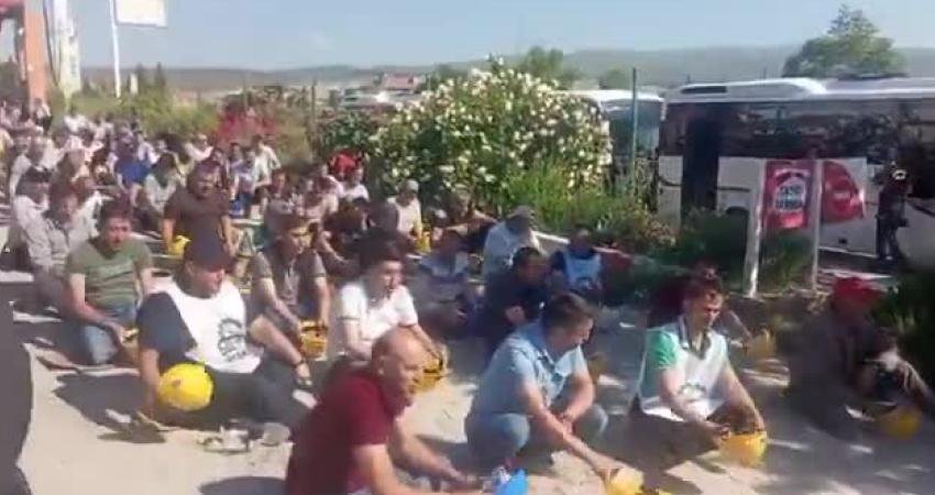 Bağımsız Maden İş Sendikası, Doruk Madencilik işçilerinin Ankara'ya gitmesinin engellendiğini