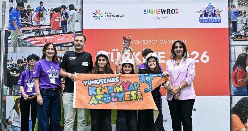 Fuar İzmir’de düzenlenen Dünya Robot Olimpiyatı Türkiye Finali’nde 22 şehirden