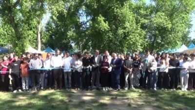 Edirne Söğütlük Millet Bahçesi'nde Mesleki Eğitim Fuarı düzenlendi.