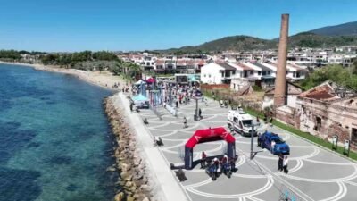 Edremit Yarı Maratonu, Güre Mahallesi sahilinde büyük bir katılımla gerçekleştirildi.