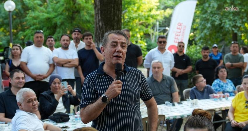 Efeler Belediye Başkanı Anıl Yetişkin, Pınarbaşı Mesire Alanı’nda düzenlenen piknik