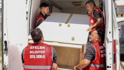 Efeler Belediye Başkanı Anıl Yetişkin’in "sosyal belediyecilik" vizyonu doğrultusunda faaliyetlerini