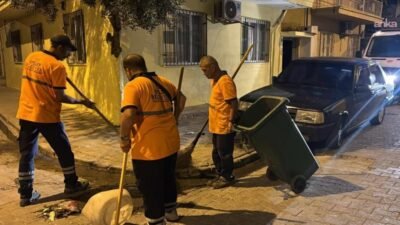 Efeler Belediyesi Temizlik İşleri Müdürlüğü ekipleri, vatandaşların daha temiz, sağlıklı,