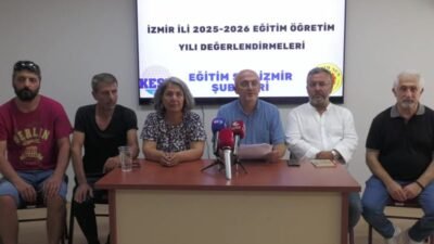 Eğitim Sen İzmir 1 No'lu Şube üyeleri, 2025-2026 eğitim öğretim