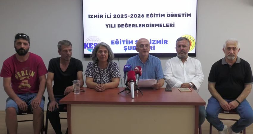 Eğitim Sen İzmir 1 No'lu Şube üyeleri, 2025-2026 eğitim öğretim