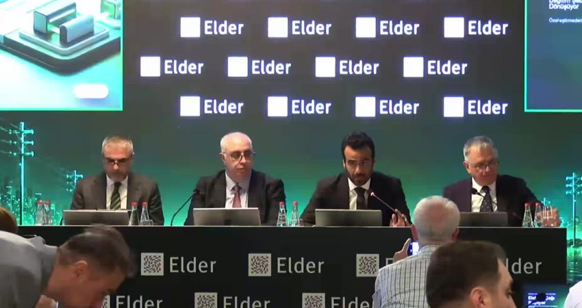 Elder Yönetim Kurulu Başkanı Barış Erdeniz, artan elektrik talebi, yenilenebilir