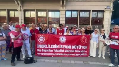 Devrimci Emekliler Sendikası, Emekliler Haftası öncesinde Samsun'dan ses yükseltti. Sendika,