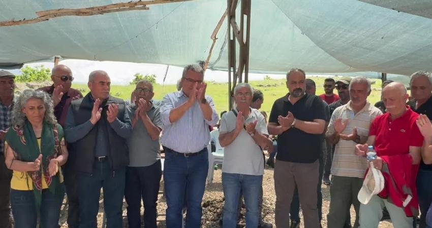 EMEP Genel Başkan Yardımcısı Sedat Başkavak, Muş Varto'da kurulması planlanan