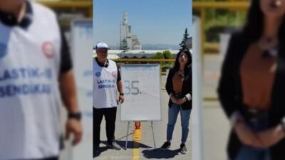 EMEP Genel Başkan Yardımcısı Arzu Erkan ile partinin Gebze İlçe