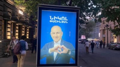 Ermenistan'da dün yapılan parlamento seçimlerini, resmi olmayan sonuçlara göre, Başbakan