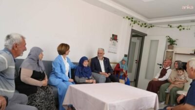 Eskişehir Büyükşehir Belediye Başkanı Ayşe Ünlüce, mahalle buluşmaları kapsamında Şirintepe