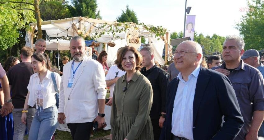 Eskişehir Büyükşehir Belediye Başkanı Ayşe Ünlüce, Kentpark Festival Alanı’nda düzenlenen