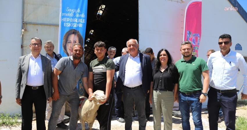 Eskişehir Büyükşehir Belediyesi ve Alpu Belediyesi iş birliğiyle yürütülen küçükbaş