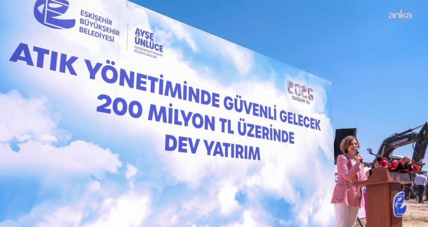 Eskişehir Büyükşehir Belediyesi, Sarısungur Mahallesi’nde bulunan Entegre Katı Atık Değerlendirme