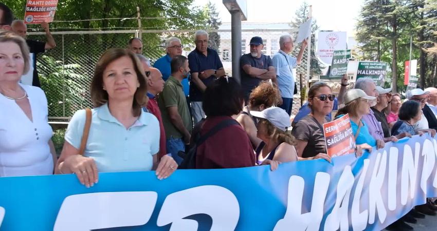 Hastaneler Halkındır Platformu üyeleri, 43 ildeki 126 sağlık kurumunun gayrimenkullerinin