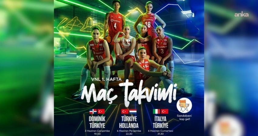 A Milli Kadın Voleybol Takımı’nın 2026 FIVB Voleybol Milletler Ligi'ndeki