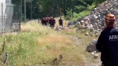 Karabük-Zonguldak kara yolu üzerindeki Filyos Çayı'na düşerek akıntıya kapılan CHP