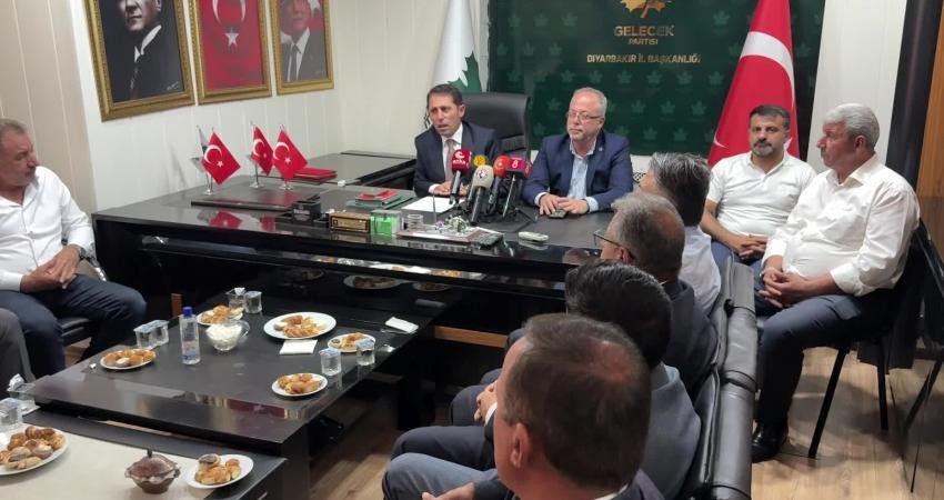 Gelecek Partisi Genel Başkan Yardımcısı Mustafa Yeşilyurt, "çözüm sürecinin amasız
