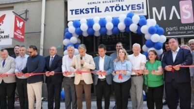 Gemlik Belediyesi, hem yerel üretime hem de kadın istihdamına destek