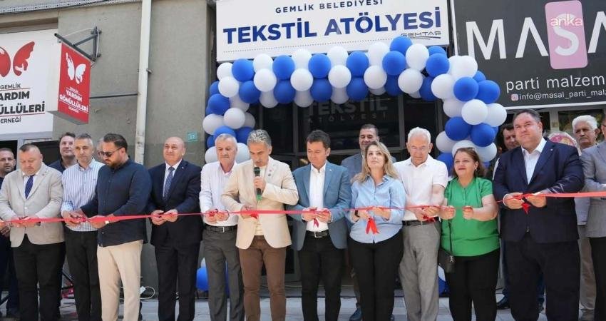 Gemlik Belediyesi, hem yerel üretime hem de kadın istihdamına destek