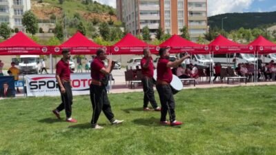 Yozgat Belediyesi Er Meydanı sahasında, 41 ilden 1500 sporcunun katılımıyla 