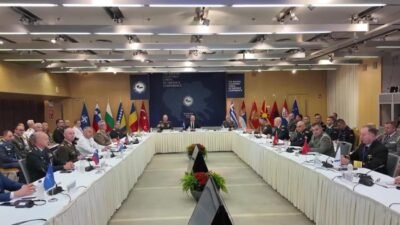 Genelkurmay Başkanı Orgeneral Selçuk Bayraktaroğlu, Selanik'te düzenlenen 19'uncu Balkan Ülkeleri