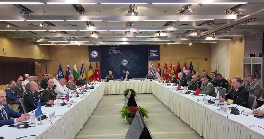 Genelkurmay Başkanı Orgeneral Selçuk Bayraktaroğlu, Selanik'te düzenlenen 19'uncu Balkan Ülkeleri