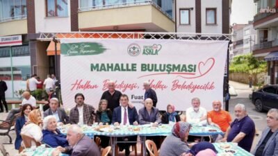 Giresun Belediye Başkanı Fuat Köse, Çıtlakkale Mahallesi’nde düzenlenen halk toplantısında