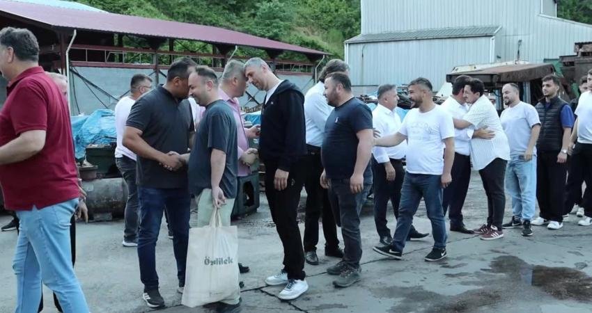GMİS Genel Başkanı Yeşil, Zonguldak’ta madencilerle buluştu Genel Maden İşçileri Sendikası Genel Başkanı Hakan Yeşil, seçim süreci,