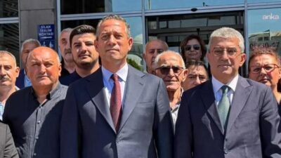 CHP İstanbul Milletvekili Gökhan Günaydın ve Mersin Milletvekili Ali Mahir