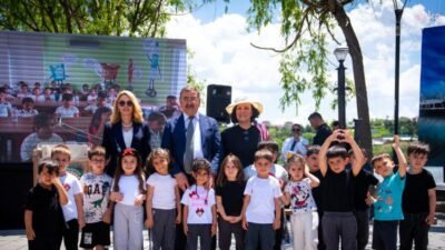 Gölbaşı Belediyesi tarafından Dünya Çevre Günü etkinlikleri kapsamında düzenlenen Çevre