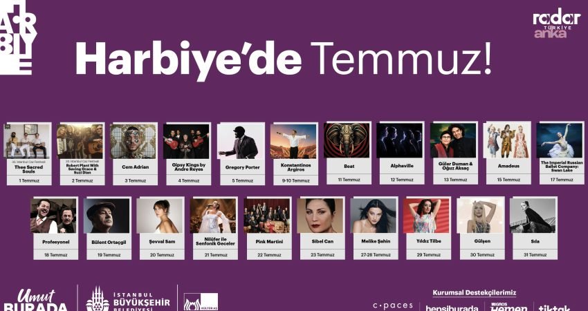 İstanbul’un en köklü sahnelerinden Harbiye Cemil Topuzlu Açık Hava Tiyatrosu,