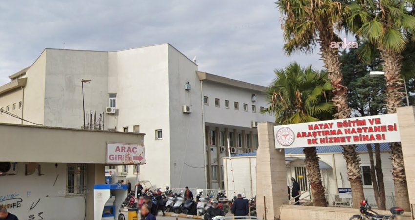 Hatay'da 6 Şubat depremlerinde yıkılan Hatay Eğitim ve Araştırma Hastanesi