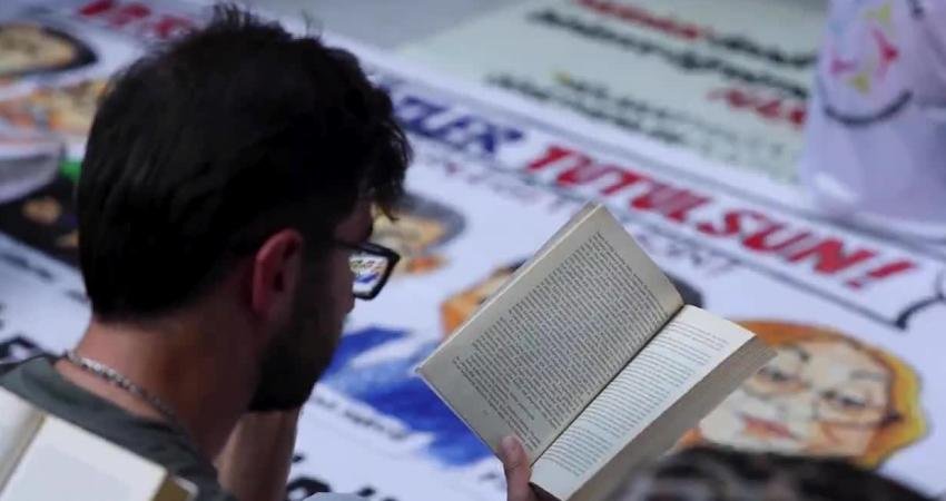 DEM Parti Eş Genel Başkanı Tülay Hatimoğulları, Ankara'da açlık grevi