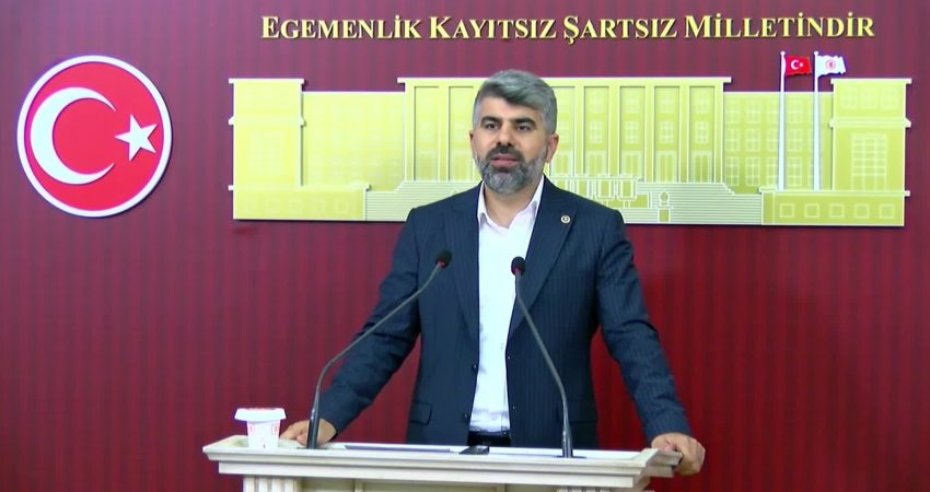 HÜDA PAR Mersin Milletvekili Faruk Dinç, artan boşanma oranlarının en