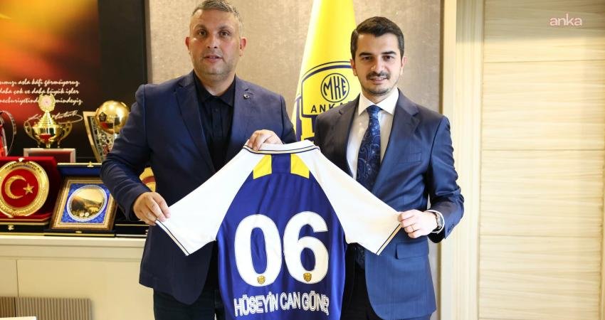 Çankaya Belediye Başkanı Hüseyin Can Güner, MKE Ankaragücü Başkanı İlhami
