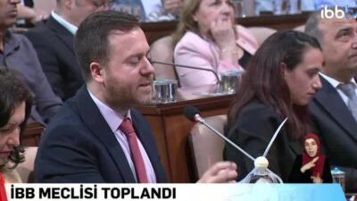 İBB Meclisi’nde, İsrail ve ABD saldırıları nedeniyle Orta Doğu’da yaşanan