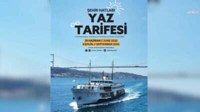İstanbul Büyükşehir Belediyesi (İBB) iştiraki Şehir Hatları’nın kış tarifesi sona