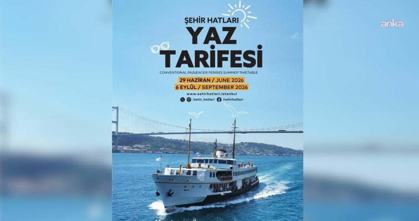 İstanbul Büyükşehir Belediyesi (İBB) iştiraki Şehir Hatları’nın kış tarifesi sona