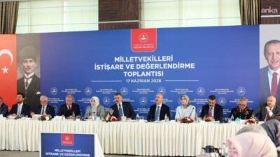 İçişleri Bakanı Mustafa Çiftçi, AK Parti milletvekilleriyle yaptığı istişare ve
