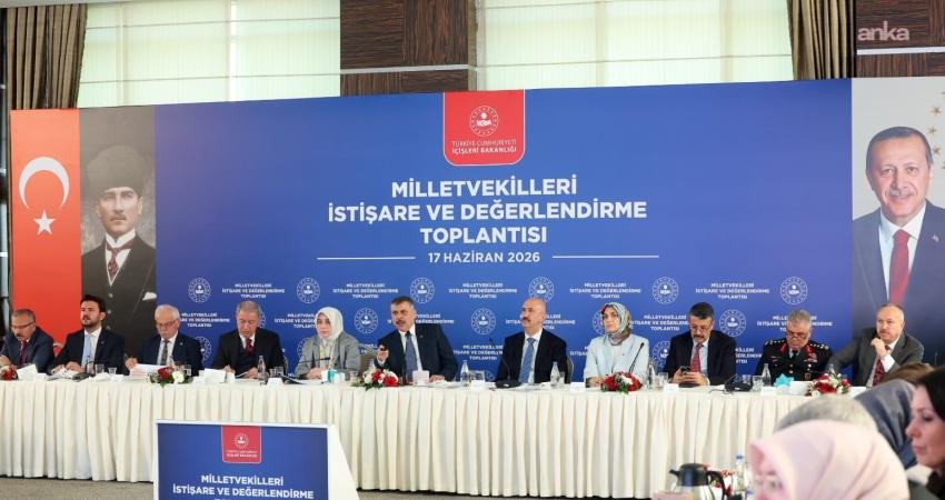 İçişleri Bakanı Mustafa Çiftçi, AK Parti milletvekilleriyle yaptığı istişare ve
