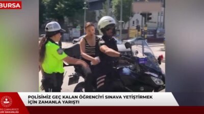 İçişleri Bakanı Mustafa Çiftçi, YKS için görev yapan İçişleri Bakanlığının