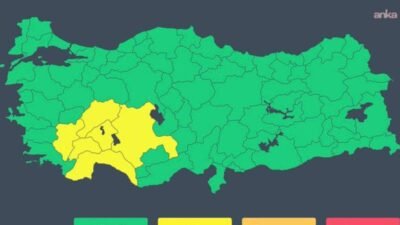 İçişleri Bakanlığı'ndan yapılan açıklamada, Isparta ve Burdur çevreleri, Antalya'nın iç