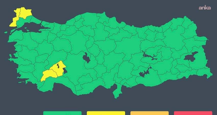 İçişleri Bakanlığından kuvvetli yağış uyarısı İçişleri Bakanlığı, Meteoroloji Genel Müdürlüğünden alınan bilgilere göre Edirne’nin kuzey