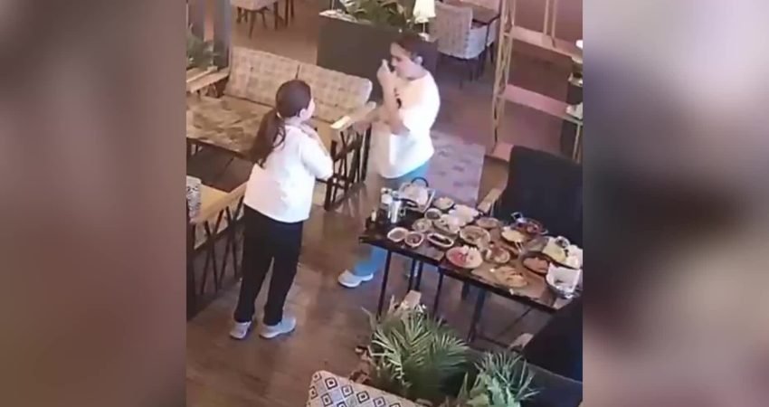 Iğdır'da ailesiyle birlikte kahvaltı yapan Nehir Akçay'ın nefes borusuna yiyecek