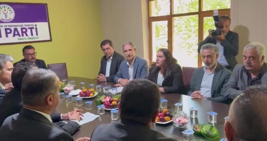 Irak Kürdistan Bölgesel Yönetimi’nin Erbil, Dohuk ve Soran valilileri ile