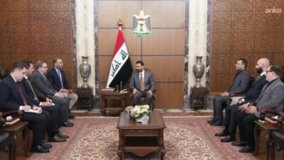 Irak Başbakanı Ali Zeydi, Türkiye'nin Bağdat Büyükelçisi Anıl Bora İnan'ı