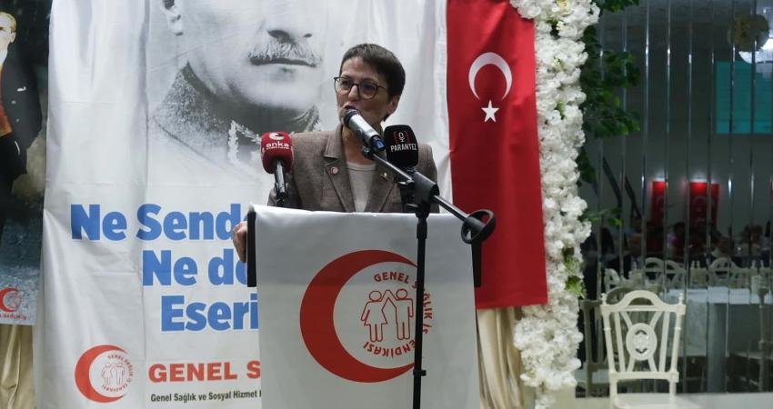 Isparta’da Genel Sağlık-İş’ten birlik mesajı: “Mücadelemizi ilkelerimizle sürdüreceğiz” Genel Sağlık-İş Isparta Şubesi’nin Olağanüstü Genel Kurulu Toplantısı, Genel Başkanı