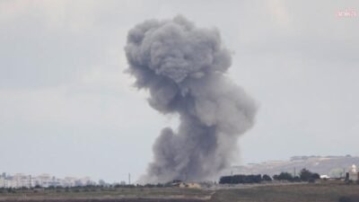 İsrail Ordusu, Lübnan'ın başkenti Beyrut'ta Hizbullah'a ait bir karargahı vurduğunu